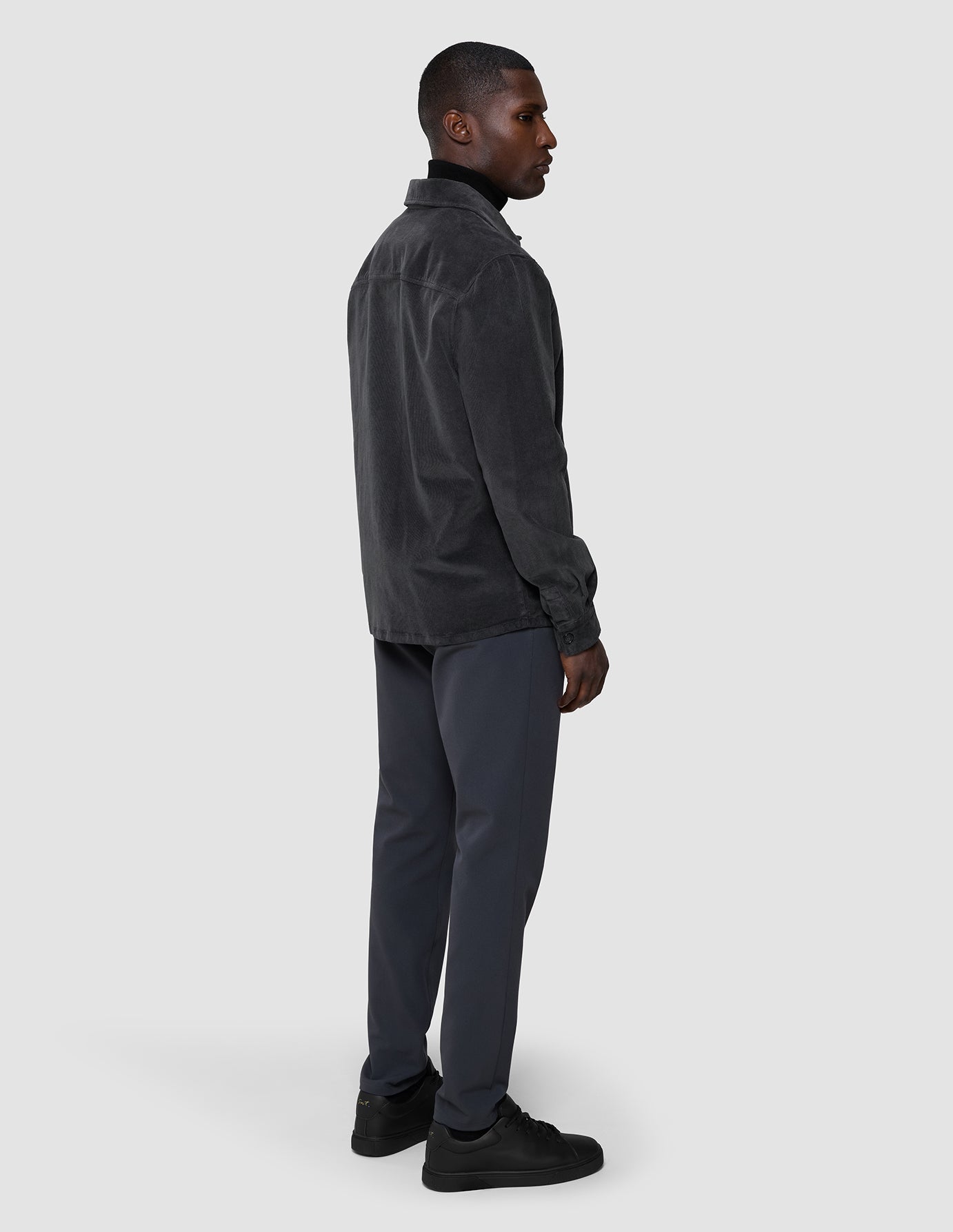 Corduroy Overshirt Dark Grey